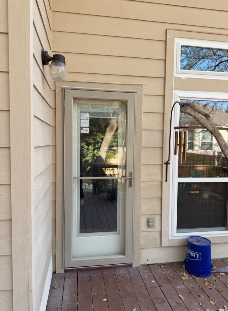 Stylish door installation example 1 in Austin